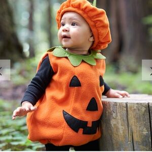 Pottery Barn Kids Pumpkin Costume - Orange and Black
